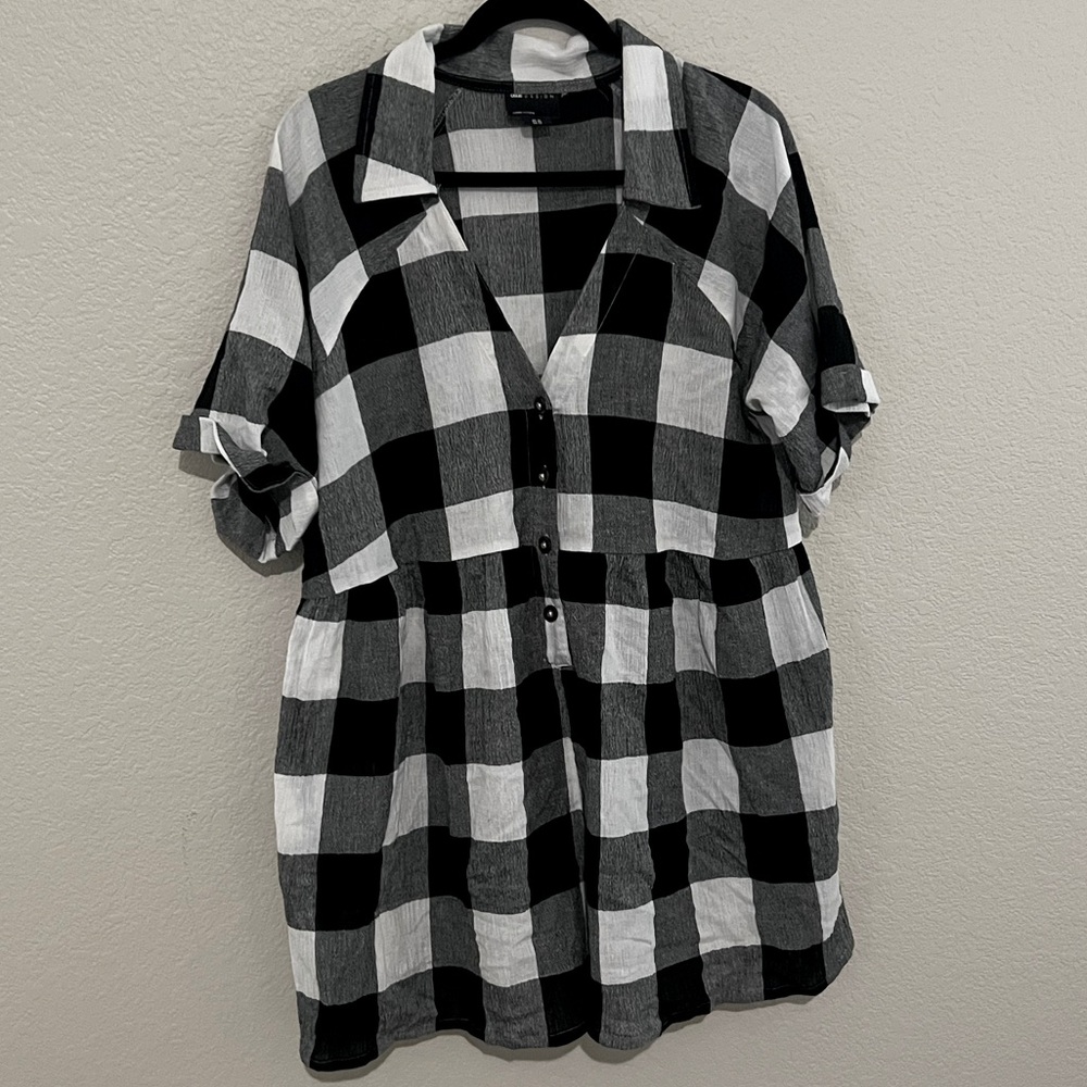 Gingham Romper